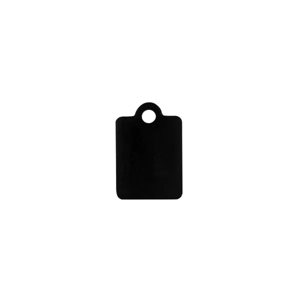 Chef Inox Serve Board Blk W/Loop Hdl Acacia 280x190x25mm