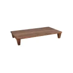 Display Stand GN1/1 Acacia With Legs — 530x325x80mm