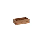 Chef Inox Serve Display Tray Acacia Gn 1/4 265x162x75mm