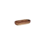 Chef Inox Serve Oval Bowl Acacia 305x160x50mm