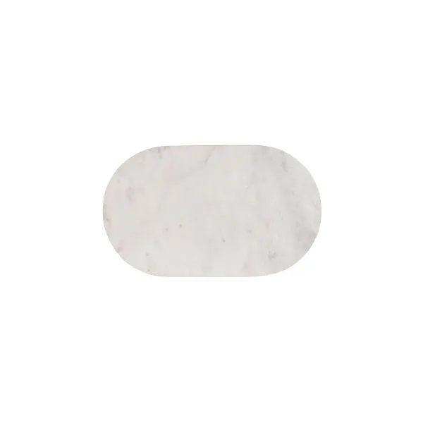 Chef Inox Serve Oval Marble Platter 380x230x15mm
