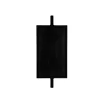 Chef Inox Serve Paddle Board Blk W/2hdls Acacia 580x254x15mm