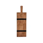Chef Inox Serve Paddle Board W/Black Acacia 610x190x25mm