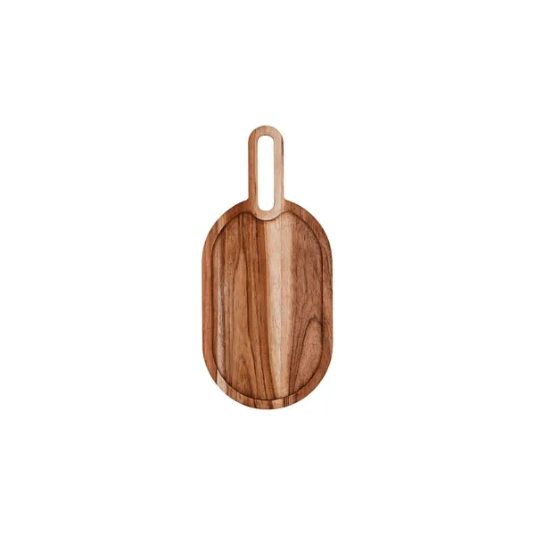 Chef Inox Serve Rect Paddle Board W/Rnded Hdl 305x140x15mm