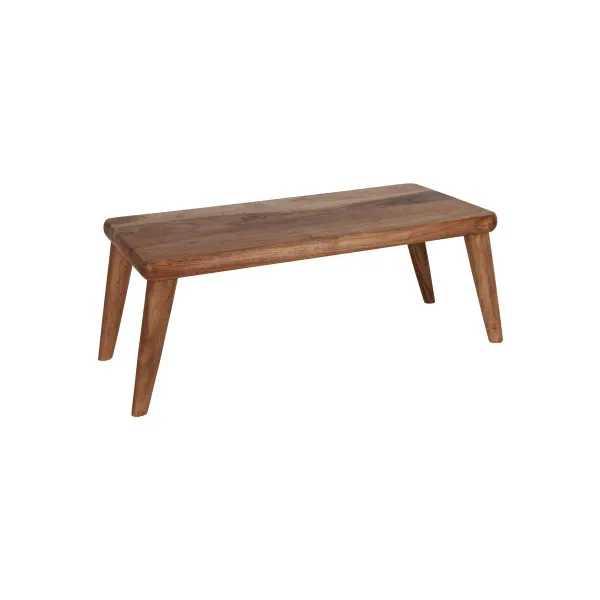 Display Stand Rectangular Acacia With Legs — 510x254x200mm
