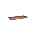 Chef Inox Serve Rectangular Trays Acacia 405x200x25mm