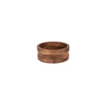 Chef Inox Serve Round Bowl W/Straight Sides Acacia 230x90mm