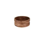 Chef Inox Serve Round Bowl W/Straight Sides Acacia 275x110mm