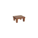 Chef Inox Serve Sqr Stand Acacia 210x210x100mm