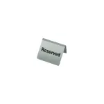 Chef Inox Table Sign "reserved" 62x55mm S/S Pack Of 10
