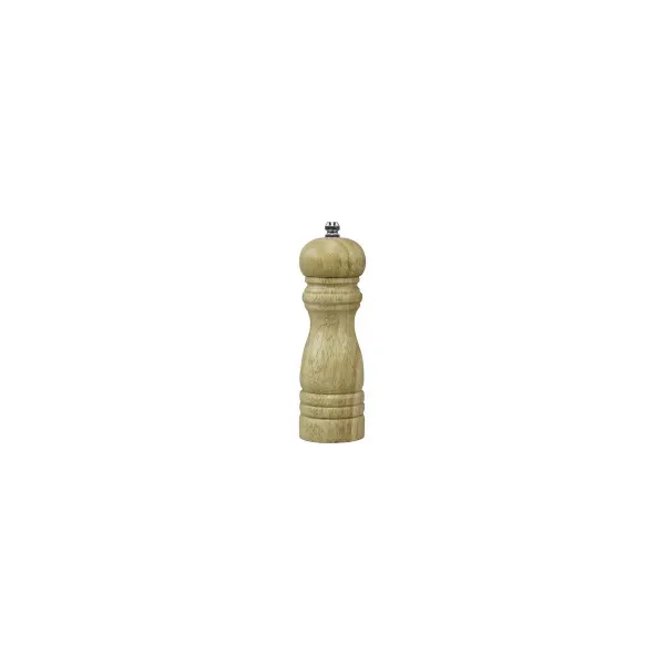Chef Inox Tempo Mill Salt/Pepper Wd Ceramic Gear 165mm Birch