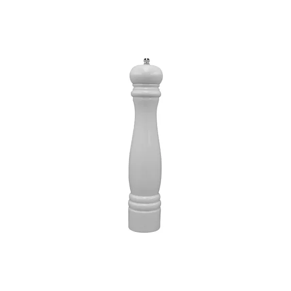 Chef Inox Tempo Mill Salt/Pepper Wd Ceramic Gear 320mm White