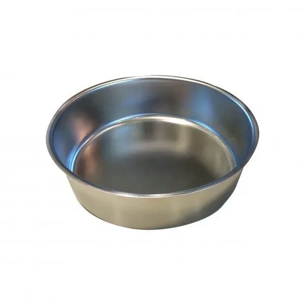 Chef Inox Water Pan Suit 54962 Round Roll Top S/S 385x100mm