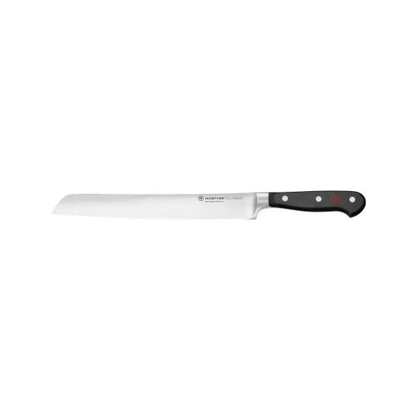 Classic Black Bread Knife 230mm