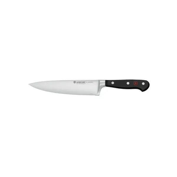 Classic Black Cooks Knife 180mm