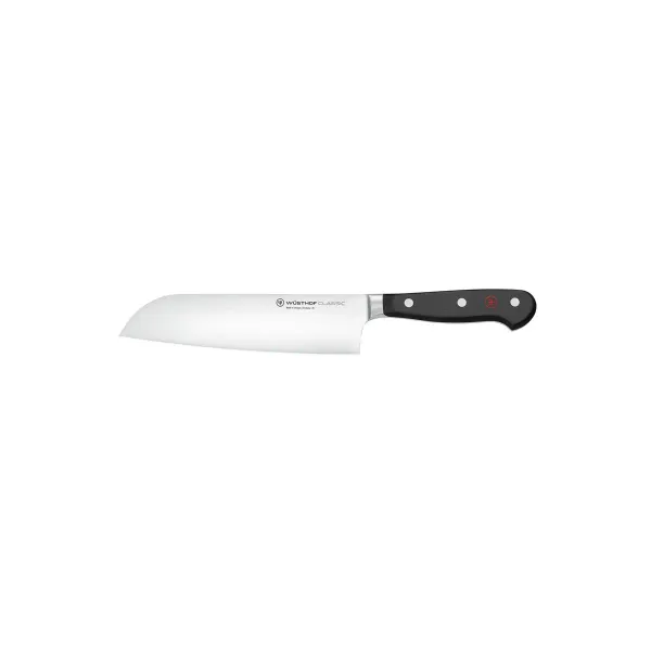 Classic Black Santoku 170mm