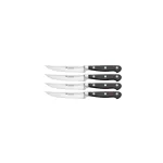 Classic Black Steak Knife Set 4pc