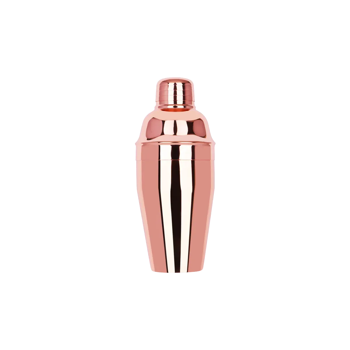 Classic Club Cocktail Shaker 3pc 300ml Rose Gold