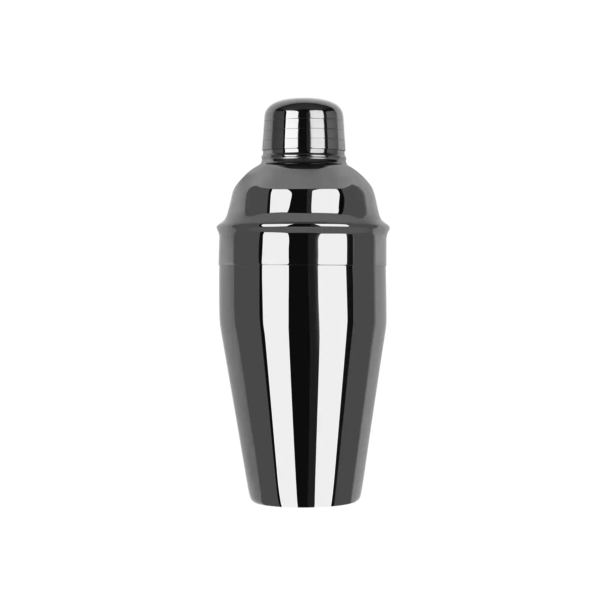 Classic Club Cocktail Shaker 3pc 500ml Gunmetal