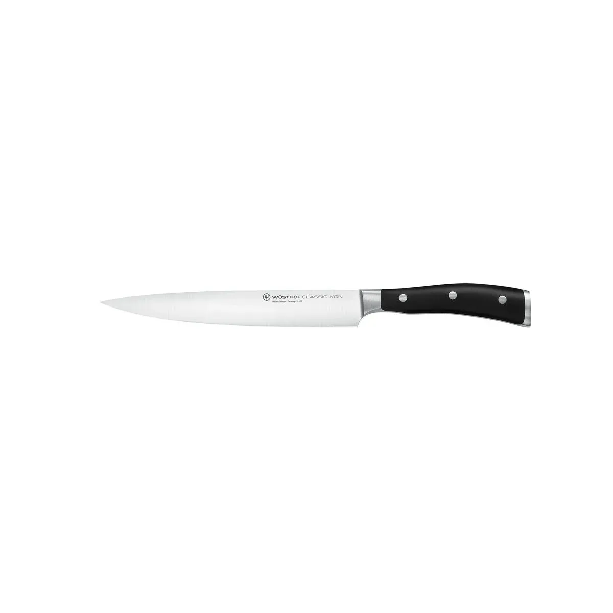 Classic Ikon Black Carving Knife 200mm