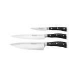 Classic Ikon Black Knife Set 3pc