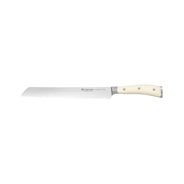 Classic Ikon Creme Bread Knife 230mm