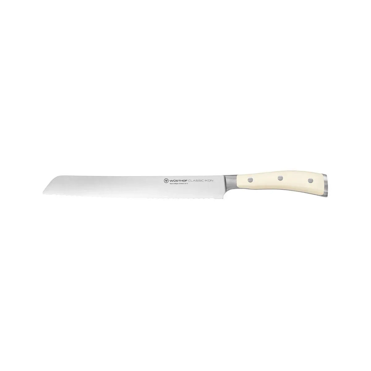 Classic Ikon Creme Bread Knife 230mm