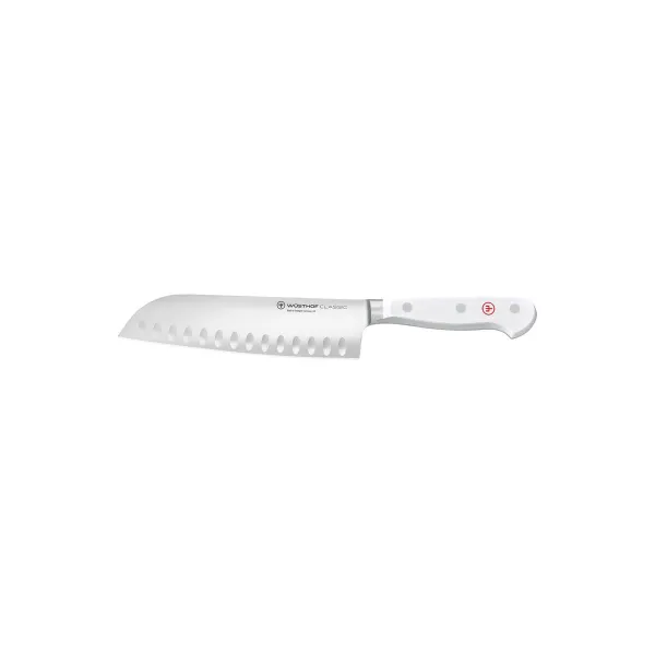 Classic White Santoku Knife 170mm