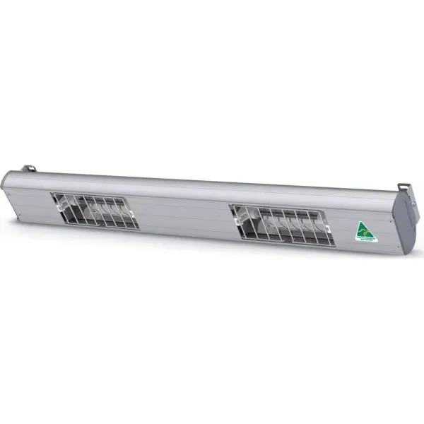 Compact Strip Heat Lamps - Quartz - Black 900MM