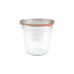 Complete Weck Glass Jar W/Lid 580ml 100x107mm (742)