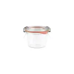 Complete Weck Glass Jars W/Lid/Seal 80ml 60x55mm (080)
