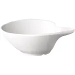 Condiment Bowl W/Lip 145x125x50mm White Melamine "zen"