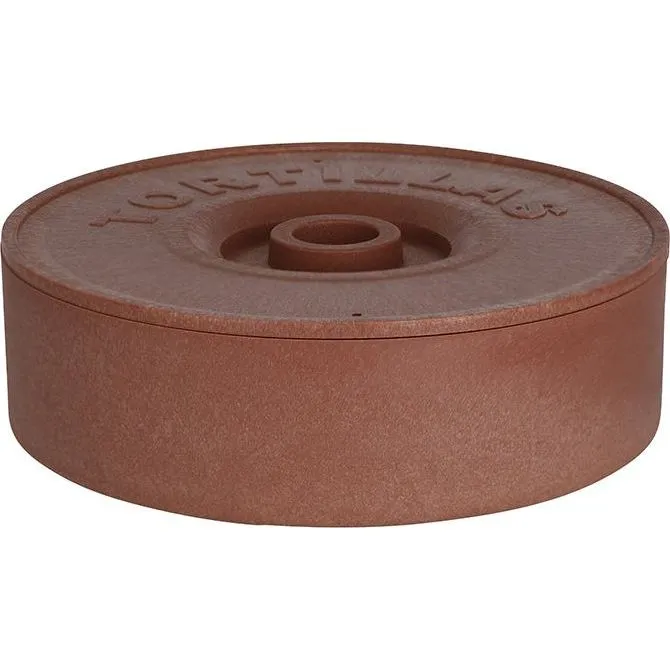Coney Island Rnd Tortilla Warmer W/Lid Stack Pp 215x68mm Brn