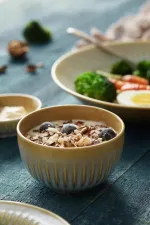 Cottage Almond Round Bowl