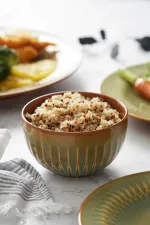 Cottage Cinnamon Round Bowl