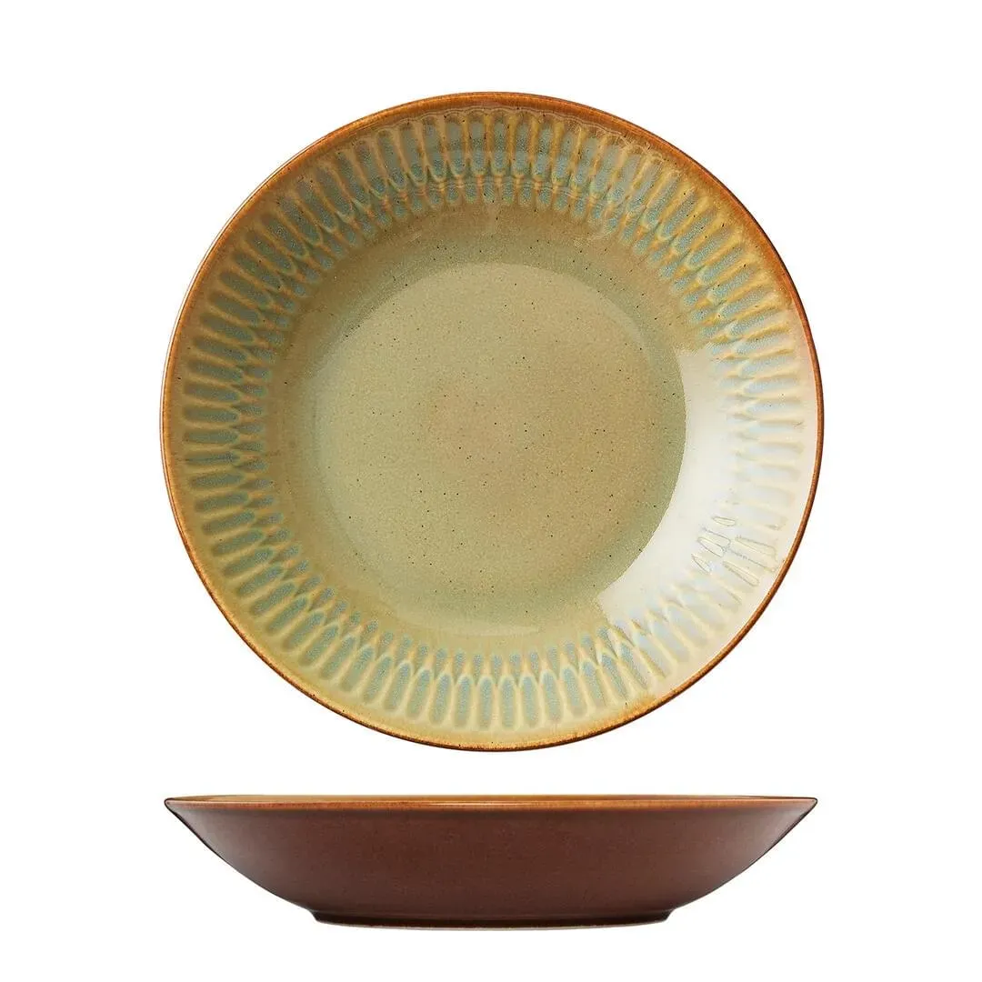 Round Deep Bowl — 230mm Ø - Cinnamon