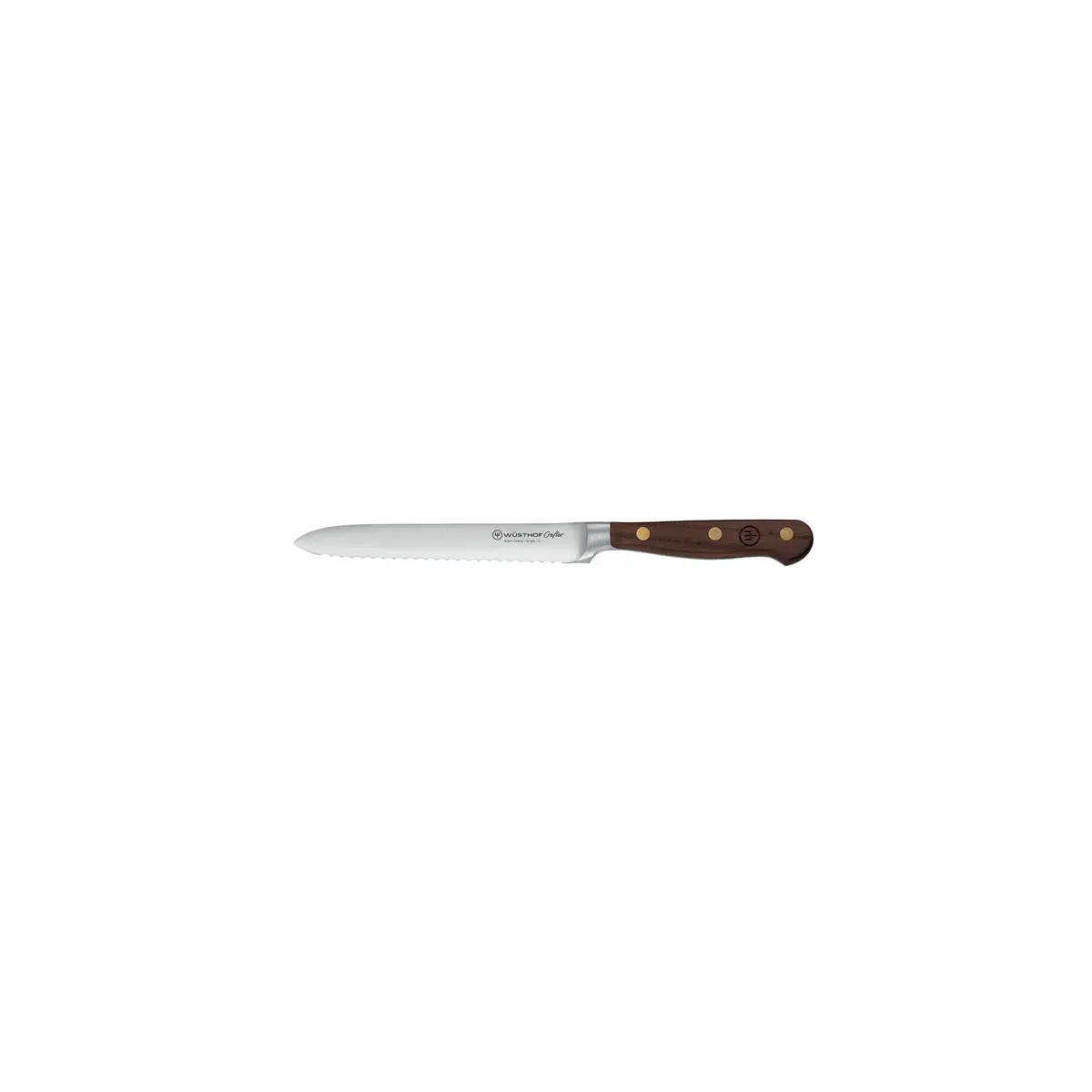 Crafter Sausage Knife - Serrated Edge 140mm