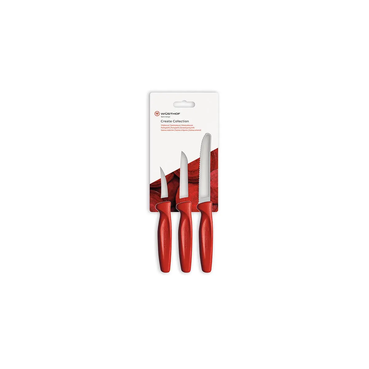 Create Paring 3Pk Red Hang Sell