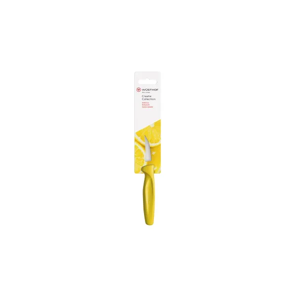 Create Peeling Knife Yellow Handle 60mm