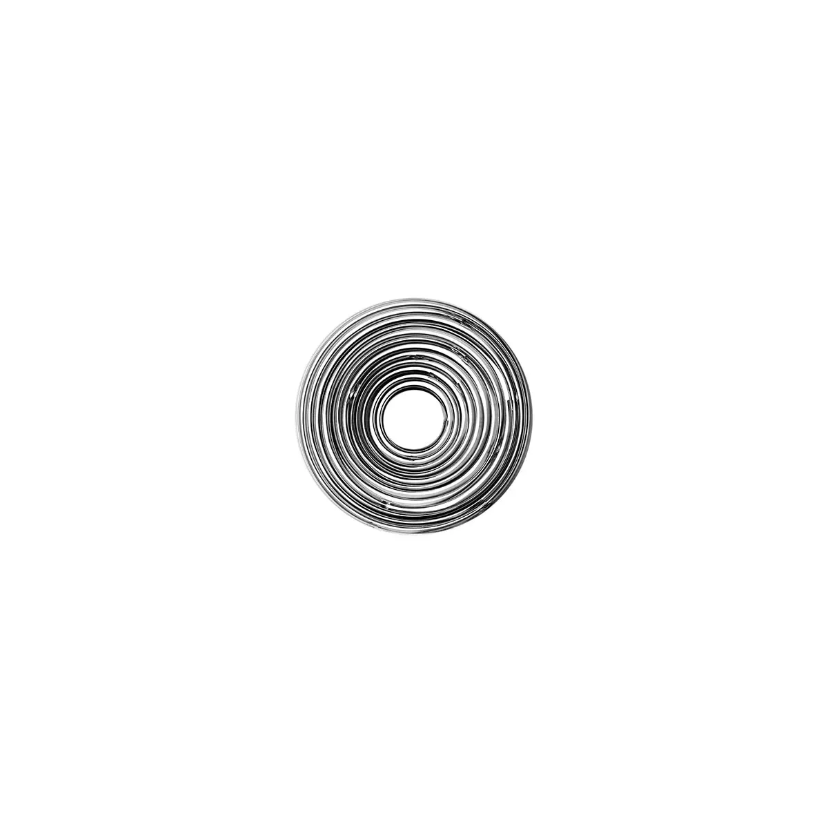 Cutter Set Plain Round Tin 11pc — 25-95mm