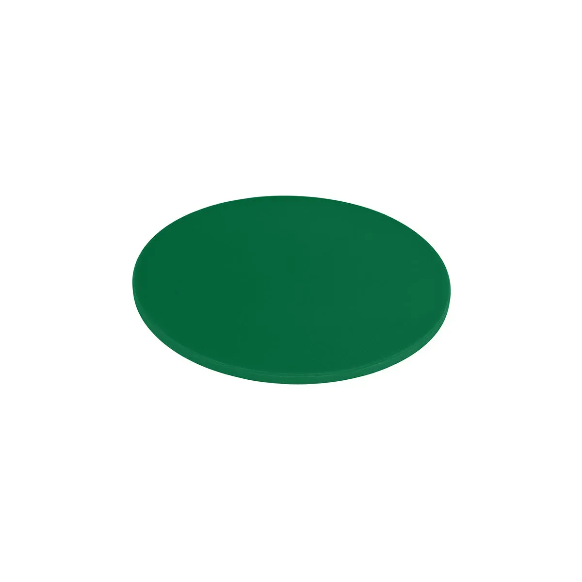 Cutting Board Polyethylene Round Green 350x13mm