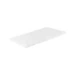 Cutting Board Polyethylene White Gastronorm 1/1 Size 530x325x20mm