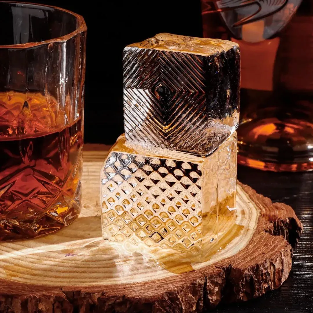 D-Still Brass Ice Stamp Plate Gift Boxed