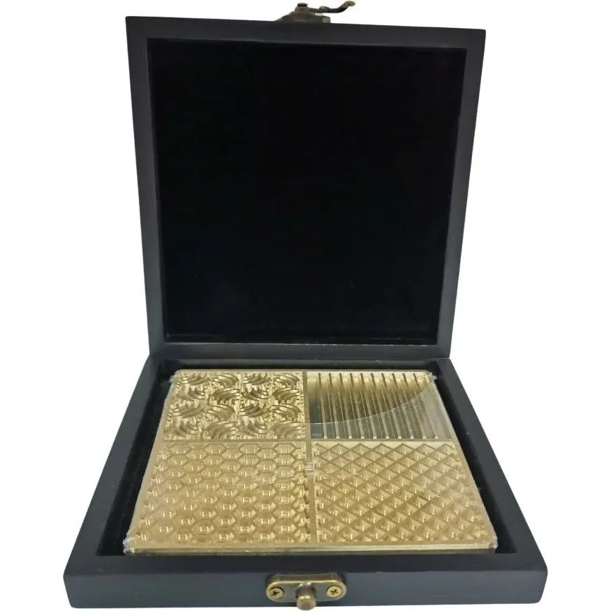 D-Still Brass Ice Stamp Plate Gift Boxed