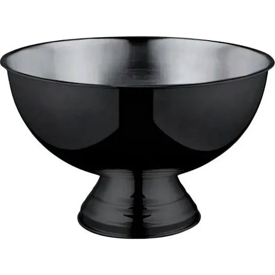 D-Still Champagne Bowl 395x250mm Black Plated