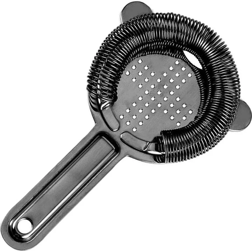 D-Still Hawthorn Strainer Black Plated 165x100mm