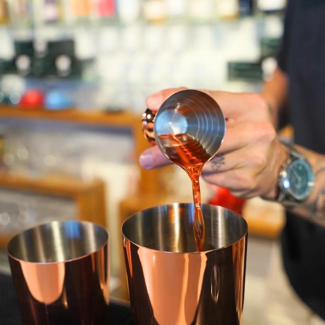 D-Still Multi Level Jigger Copper Plated 75ml