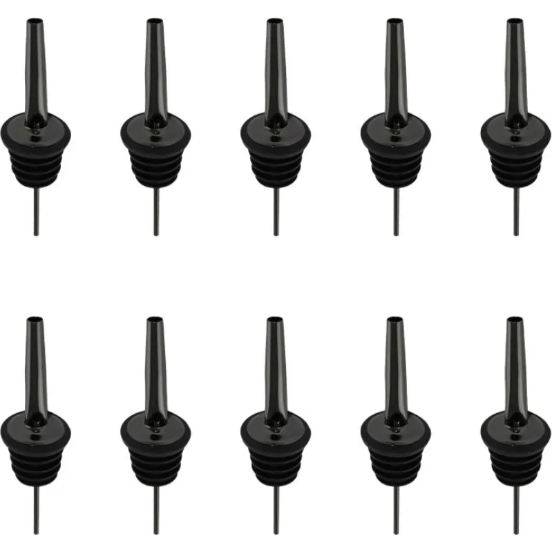 Pourers Black Pack of 10