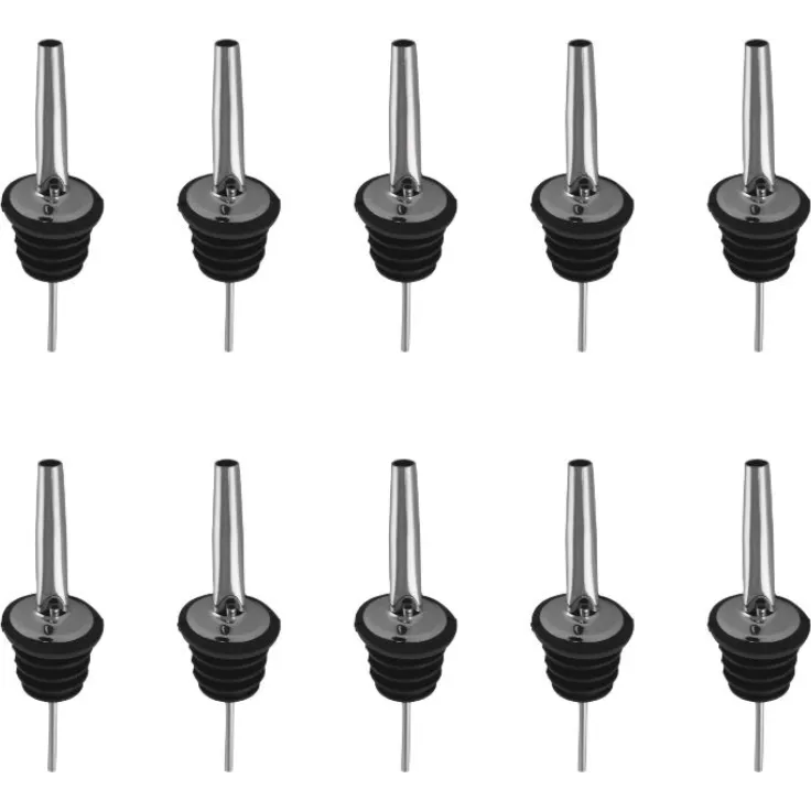 Pourers Vintage Stainless Steel Pack of 10