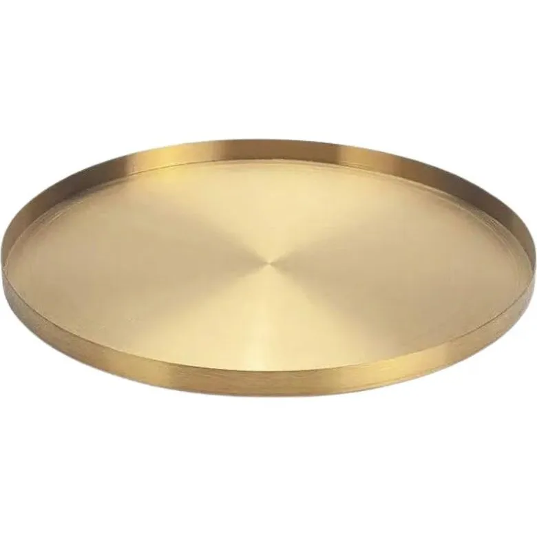 D-Still Service Tray Gold Plated 330x26mm